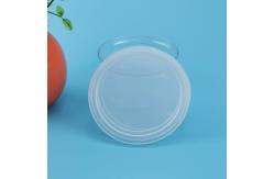 China 99mm Transparent Flat Dome Paper Can PE Plastic Lids supplier