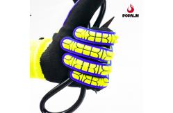 China Anti Impact TPR Gloves Hand Protector Nitrile Coated Cut Resistant Gloves OEM supplier
