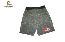 China Custom Mens Long Board Shorts , Underwear Beach Swim Trunks Sublimation Printing supplier
