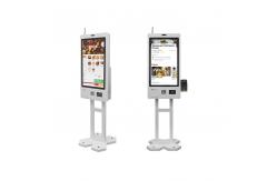 China Automatic Ticket Vending Machine 23.6 Inch Self Service Kiosk supplier