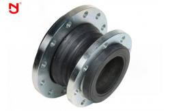 China Custom Rubber Expansion Bellows , Flexible Expansion Joints Single Sphere Medium Resistant supplier