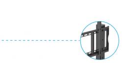 China Adjustable Mobile Stand for Interactive Whiteboard 55/75/86 inch Lockable Wheels supplier