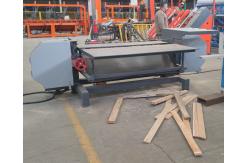 China Mobile Wood Pallet Dismantling Sawmill Wood Tray Pallet Cutting Splitting Recycling Machine supplier