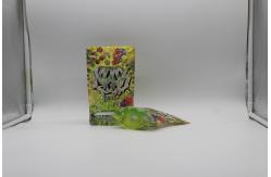 China Custom BoPET Mylar weed Bags Gravure Printing With Child Proof Zipper supplier