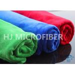 OEM Microfiber Weft-Knitted Brushed Terry Cloth , Microfibre Cloths Car Cleaning for sale
