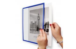 China A4 Magnetic File Pocket Document Display Frame Reusable Magnetic Document Holder supplier