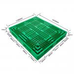 Warehouse Storage HDPE Heavy Duty Plastic Pallet Anti Slip for sale