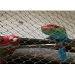Black Oxide 304 Stainless Steel Aviary Netting High Strength Rope Mesh for sale