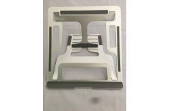 China Customized Lightweight 3.5mm Metal Laptop Stand Foldable Aluminum Tablet Stand supplier