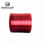 Lacquered Enameled Insulated Resistance Wire 180 Degree Celsius Coating Thermal Level