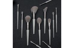 China 12 Piece Face Makeup Brush Set Cruelty Free Synthetic Cosmetic Tools supplier