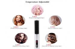 China MCH Heating Straightening And Curling Brush Anti-Scalding Design New Hair Dryer supplier