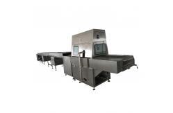 China 0-6m/Min Donut Chocolate Enrober Machine 400mm Width For Chocolate Bars supplier