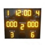 8'' 200mm Portable Scoreboard Basketball Electronic Scoreboard With Shot Clock  for sale