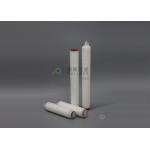 0.22um Microelectronics Filter PVDF Membrane Microporous Pleated Filter Cartridge for sale