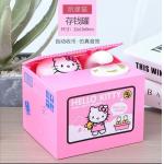 OEM Kitty Money Piggy Bank 12x13x18cm CE ROHS certification for sale