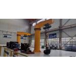 2T Multi-scene Use Column Type Electric Rotating 360 Degree Jib Crane for sale