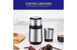 China SS304 Spice Grinder Machine Automatic Coffee Grinder And Maker With 2 Removable Bowls supplier