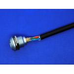 Male To Male Custom Power Cables , 1K 8 Pin Sleeved Power Supply Cables 