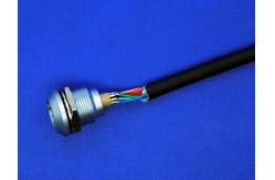China Male To Male Custom Power Cables , 1K 8 Pin Sleeved Power Supply Cables  supplier
