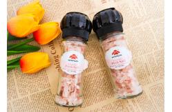 China Refillable Himalayan Salt Grinder Resuable Manual Glass Beads For Grinding supplier