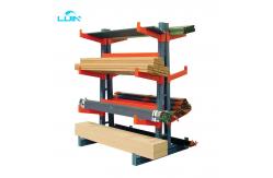 China Double Side Metal Lumber Cantilever Steel Rack Warehouse Storage System supplier