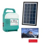 12V Portable Home Solar Lighting System Energy USB Charging For Indoor for sale