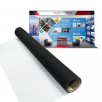 Black Back Blockout Fabric For Advertising Compatible With UV Latex & Sublimation Inks