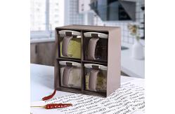 China Salt Sugar Monosodium Glutamate Four Seasoning Set Polypropylene Boxes supplier