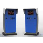 Free Standing Card Payment Self Ordering Kiosk , Foreign Currency Exchange Kiosk