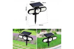 China Landscape Cri70 Pir Sensor Solar Light For Yard Hotel supplier