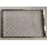 Sight Transparent Aviary Wire Netting Stainless Steel Wire Ferrule Fence for sale