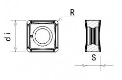 China OEM SNMX 120512-MP Carbide Inserts PVD CNC Milling Insert supplier