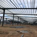 Prefabricated Steel Structure Warehouse Hall Workshop Pre-Engineered Hangar Buildings Steel Shed Construction for sale