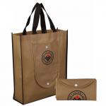 Reusable Non Woven Foldable Shopping Bag Custom Printing For Grocery for sale