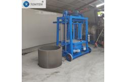 China Well Pipe Machine Brick Making Machine Water Canal Brick Block Making Machine supplier
