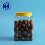 1200ml Rectangular Leak Proof Plastic Jar For Cashew Nuts Diameter 87mm for sale