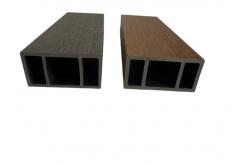 China Co Extrusion WPC Tube Sunshade Louvre With High Impact Strength supplier