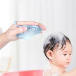 Waterproof Baby Silicone Products Bath Body Brush Antibacterial Heat Resistant for sale