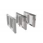 IP42 Speed Gate Turnstile Acrylic Arm 1 Meter Cabinet Limited Place Project Use for sale