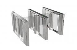 China IP42 Speed Gate Turnstile Acrylic Arm 1 Meter Cabinet Limited Place Project Use supplier