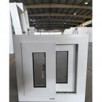 58mm Plastic Steel Sliding Windows And Door Single Tempered Glass Modern Style for sale