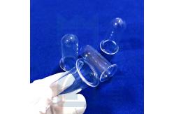 China 1100C Transparent Customized Clear Round Bottom Quartz Test Tube For Scientific Experiments supplier