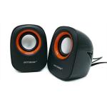USB5V Portable Wired Computer Speaker 3.5mm Stereo For Laptop 3W