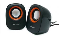 China USB5V Portable Wired Computer Speaker 3.5mm Stereo For Laptop 3W supplier