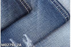 China GRS 10.5oz Crosshatch Denim Fabric With Full Slub supplier