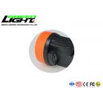 USB Charging 85LUM IP67 1.67W 6000lux LED Miners Cap Lamp