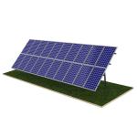 Dual Axis Solar Tracker Mounting System Ground Mounting System Solar Tracking Kits for sale