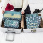 6 Pieces Polyester Travel Laundry Bag For Shoes Clothes for sale