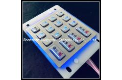 China LED light SUS304 IP67 waterproof numeric keypad for car washing machine supplier
